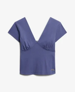 Cap Sleeve Corset Top