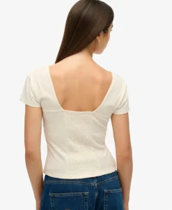 Cap Sleeve Corset Top
