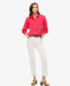 Casual Linen Boyfriend Shirt