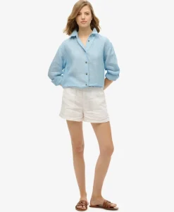 Casual Linen Boyfriend Shirt