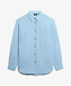Casual Linen Boyfriend Shirt
