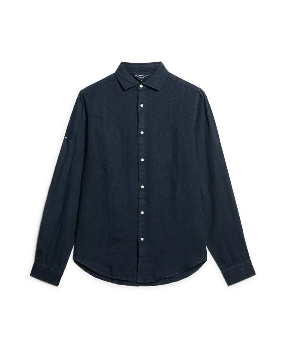 Casual Linen Long Sleeve Shirt