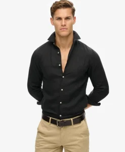 Casual Linen Long Sleeve Shirt