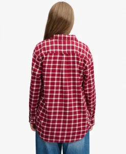 Check Flannel Boyfriend Shirt