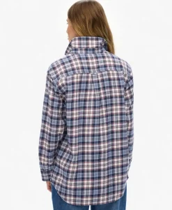 Check Flannel Boyfriend Shirt