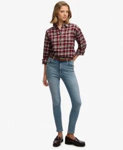 Check Flannel Relaxed Shirt