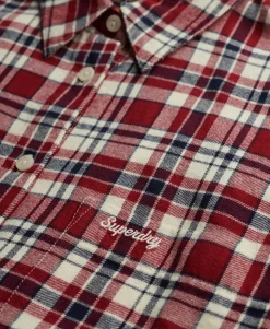 Check Flannel Relaxed Shirt