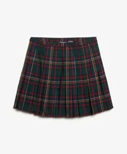 Check Mini Skirt