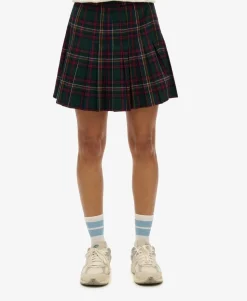Check Mini Skirt