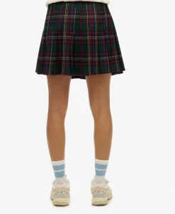 Check Mini Skirt