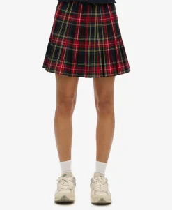 Check Mini Skirt