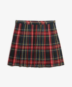 Check Mini Skirt