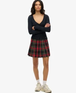 Check Mini Skirt