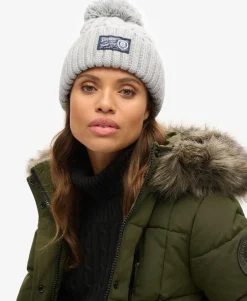 Chunky Cable Beanie Hat