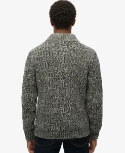 Chunky Knit Half Zip Jumper
