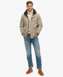 City Hooded Wind Parka Jacket