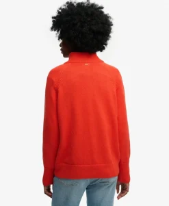 Classic Cotton Knit Half Zip Jumper