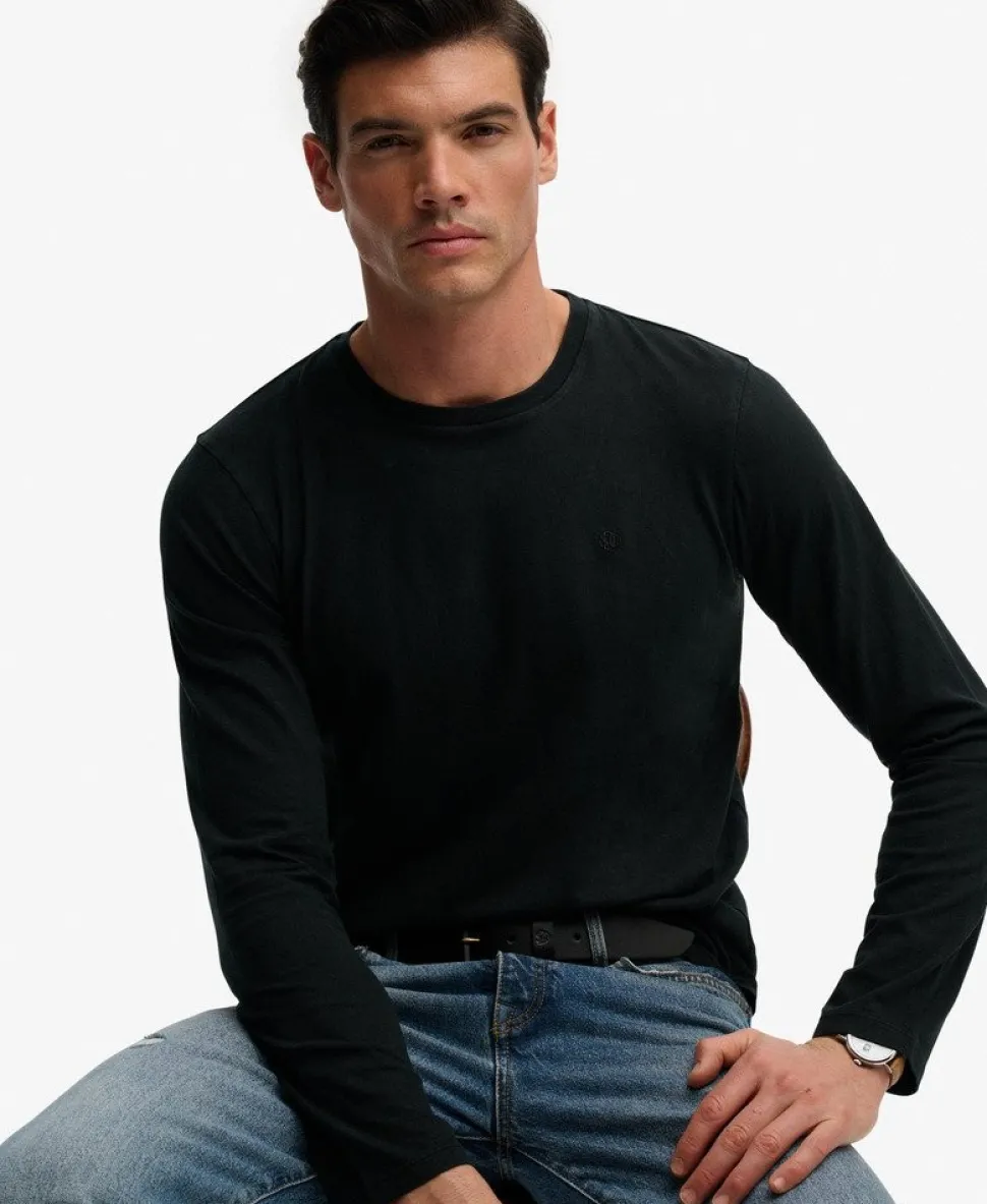 Classic Cotton Linen Long Sleeve Top