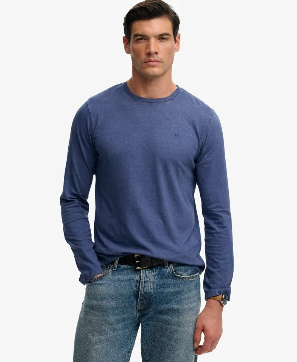 Classic Cotton Linen Long Sleeve Top