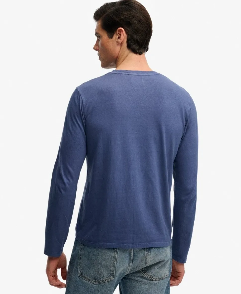 Classic Cotton Linen Long Sleeve Top