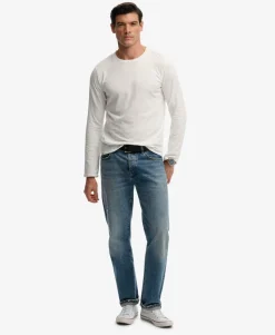 Classic Cotton Linen Long Sleeve Top