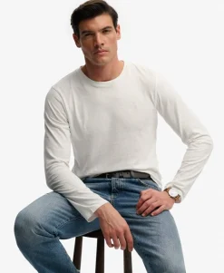Classic Cotton Linen Long Sleeve Top