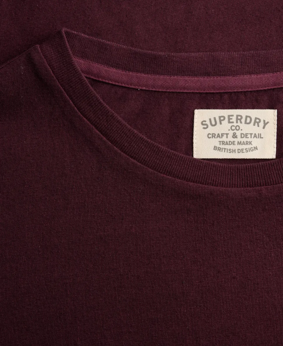 Classic Cotton Linen Pocket T-Shirt