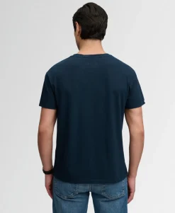 Classic Cotton Linen Pocket T-Shirt