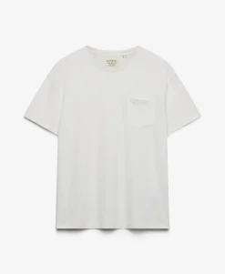 Classic Cotton Linen Pocket T-Shirt