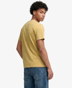 Classic Cotton Linen Pocket T-Shirt