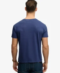 Classic Cotton Linen Pocket T-Shirt