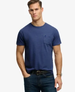 Classic Cotton Linen Pocket T-Shirt