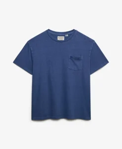 Classic Cotton Linen Pocket T-Shirt