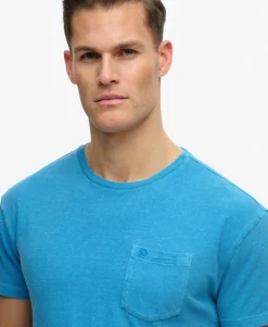 Classic Cotton Linen Pocket T-Shirt