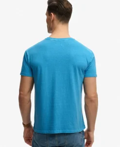 Classic Cotton Linen Pocket T-Shirt