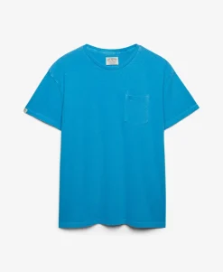 Classic Cotton Linen Pocket T-Shirt