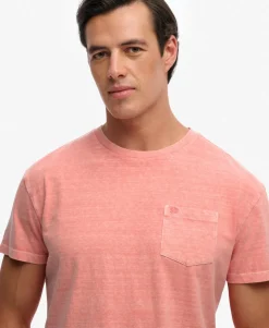 Classic Cotton Linen Pocket T-Shirt