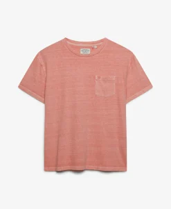 Classic Cotton Linen Pocket T-Shirt
