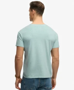 Classic Cotton Linen Pocket T-Shirt