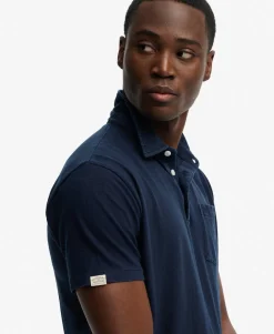 Classic Cotton Linen Polo Shirt