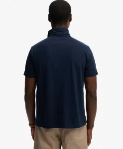 Classic Cotton Linen Polo Shirt