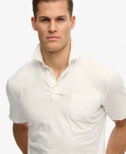 Classic Cotton Linen Polo Shirt