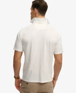 Classic Cotton Linen Polo Shirt