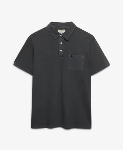 Classic Cotton Linen Polo Shirt