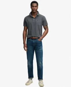 Classic Cotton Linen Polo Shirt