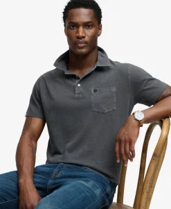 Classic Cotton Linen Polo Shirt