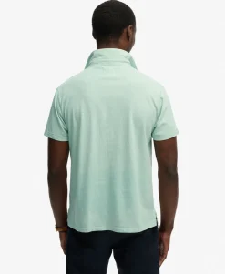 Classic Cotton Linen Polo Shirt