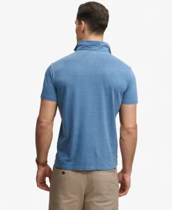 Classic Cotton Linen Polo Shirt