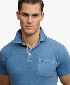 Classic Cotton Linen Polo Shirt