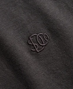 Classic Cotton Linen Short Sleeve Henley T-shirt